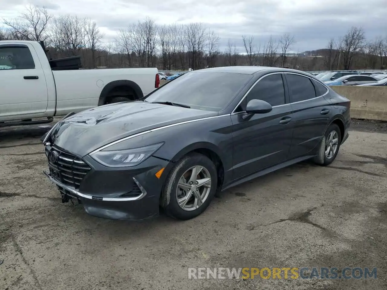 1 Фотография поврежденного автомобиля 5NPEG4JA9MH098874 HYUNDAI SONATA 2021