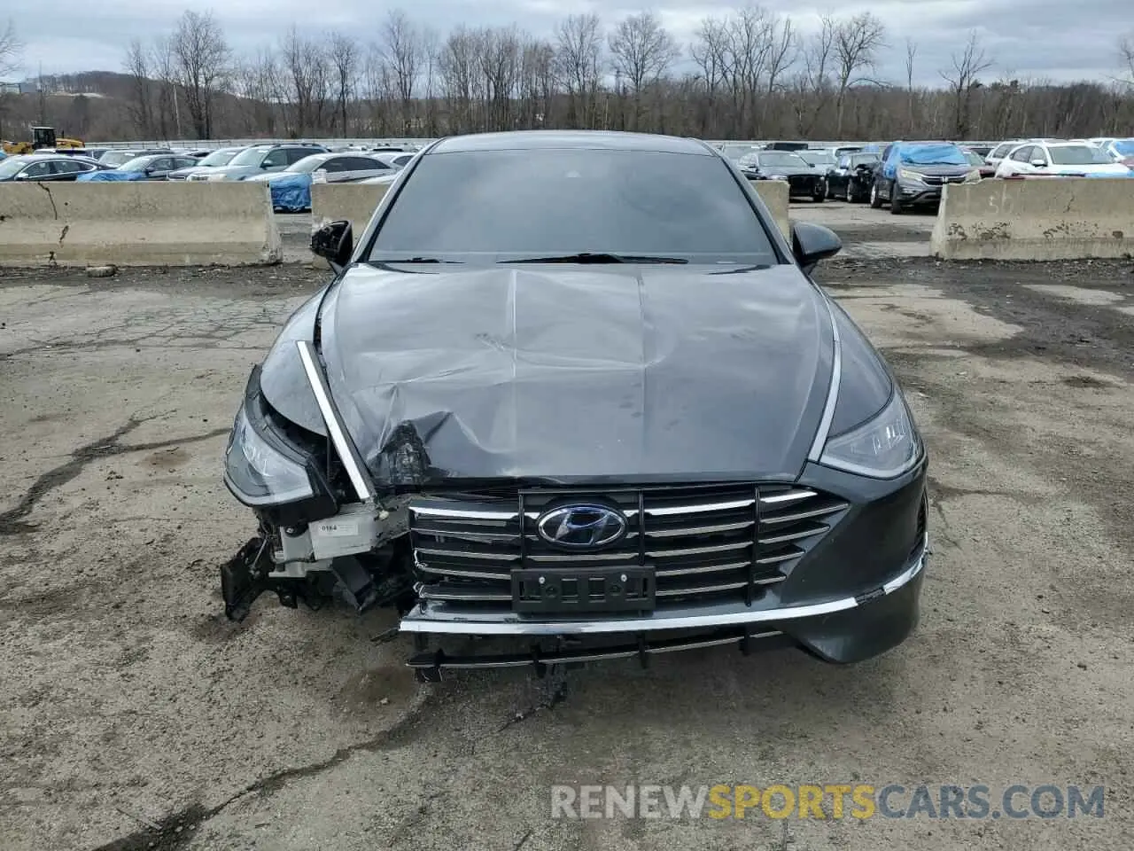 5 Фотография поврежденного автомобиля 5NPEG4JA9MH098874 HYUNDAI SONATA 2021