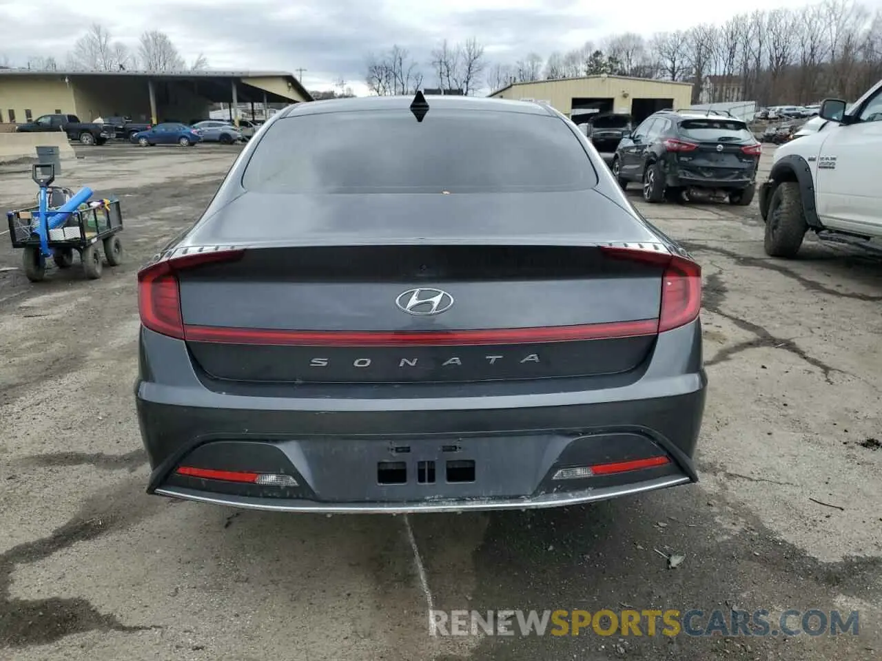 6 Фотография поврежденного автомобиля 5NPEG4JA9MH098874 HYUNDAI SONATA 2021