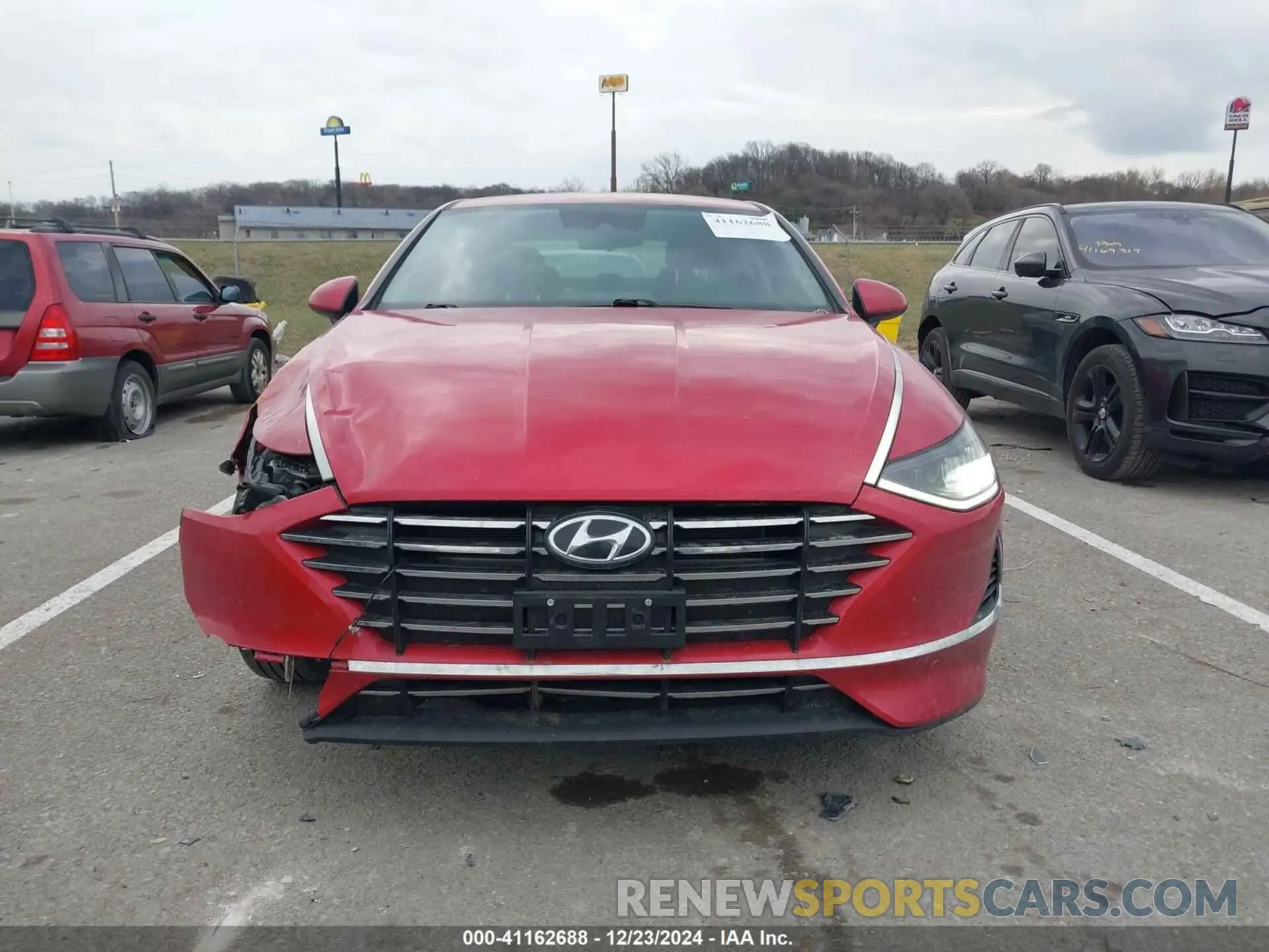 13 Photograph of a damaged car 5NPEG4JAXMH068489 HYUNDAI SONATA 2021
