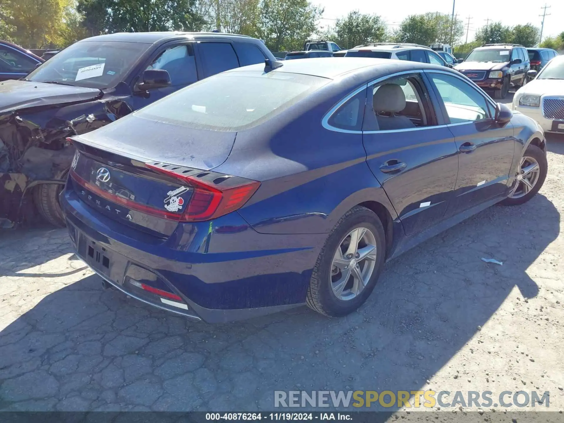 4 Фотография поврежденного автомобиля 5NPEG4JAXMH073935 HYUNDAI SONATA 2021