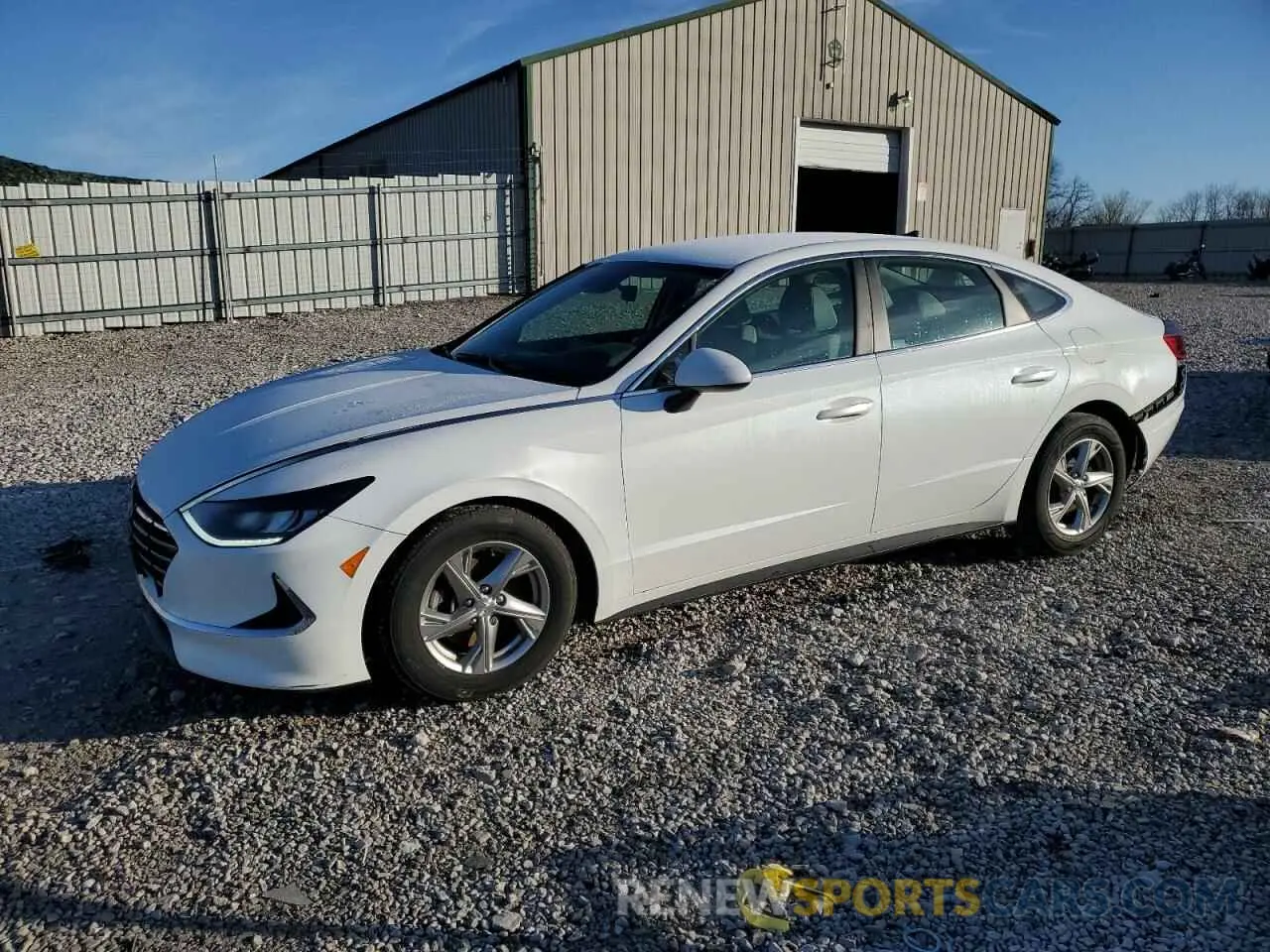 1 Photograph of a damaged car 5NPEG4JAXMH093313 HYUNDAI SONATA 2021
