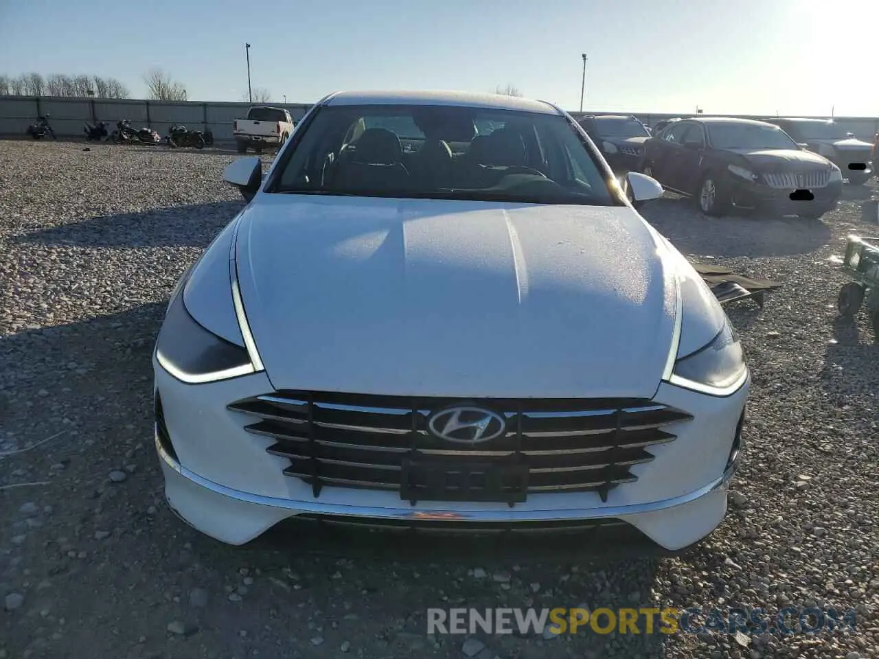 5 Photograph of a damaged car 5NPEG4JAXMH093313 HYUNDAI SONATA 2021