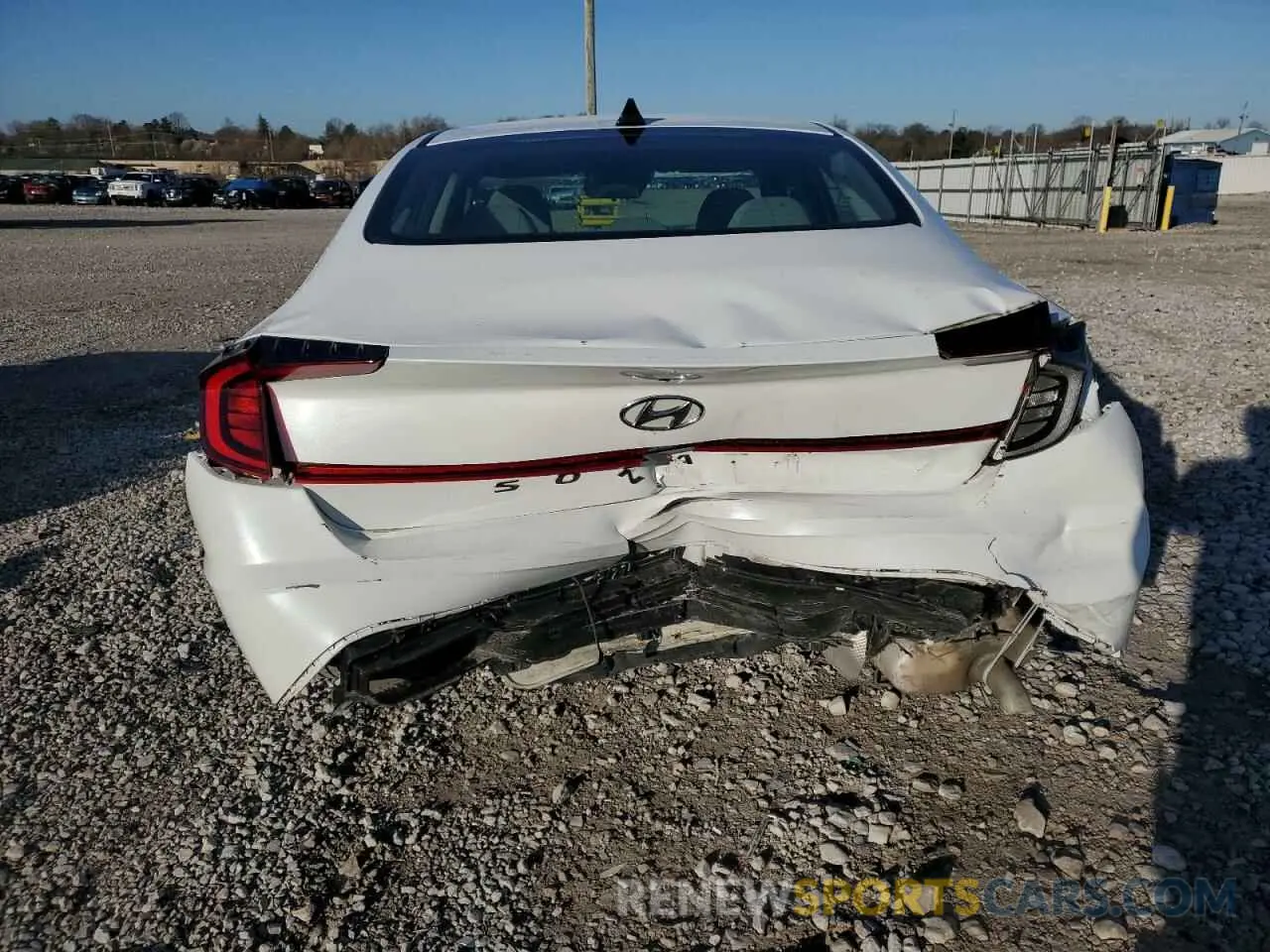 6 Photograph of a damaged car 5NPEG4JAXMH093313 HYUNDAI SONATA 2021