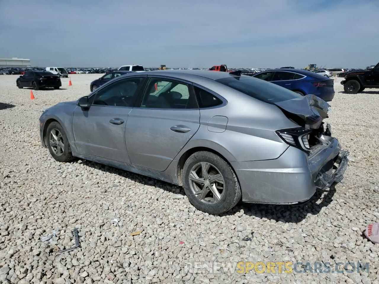 2 Фотография поврежденного автомобиля 5NPEG4JAXMH107856 HYUNDAI SONATA 2021