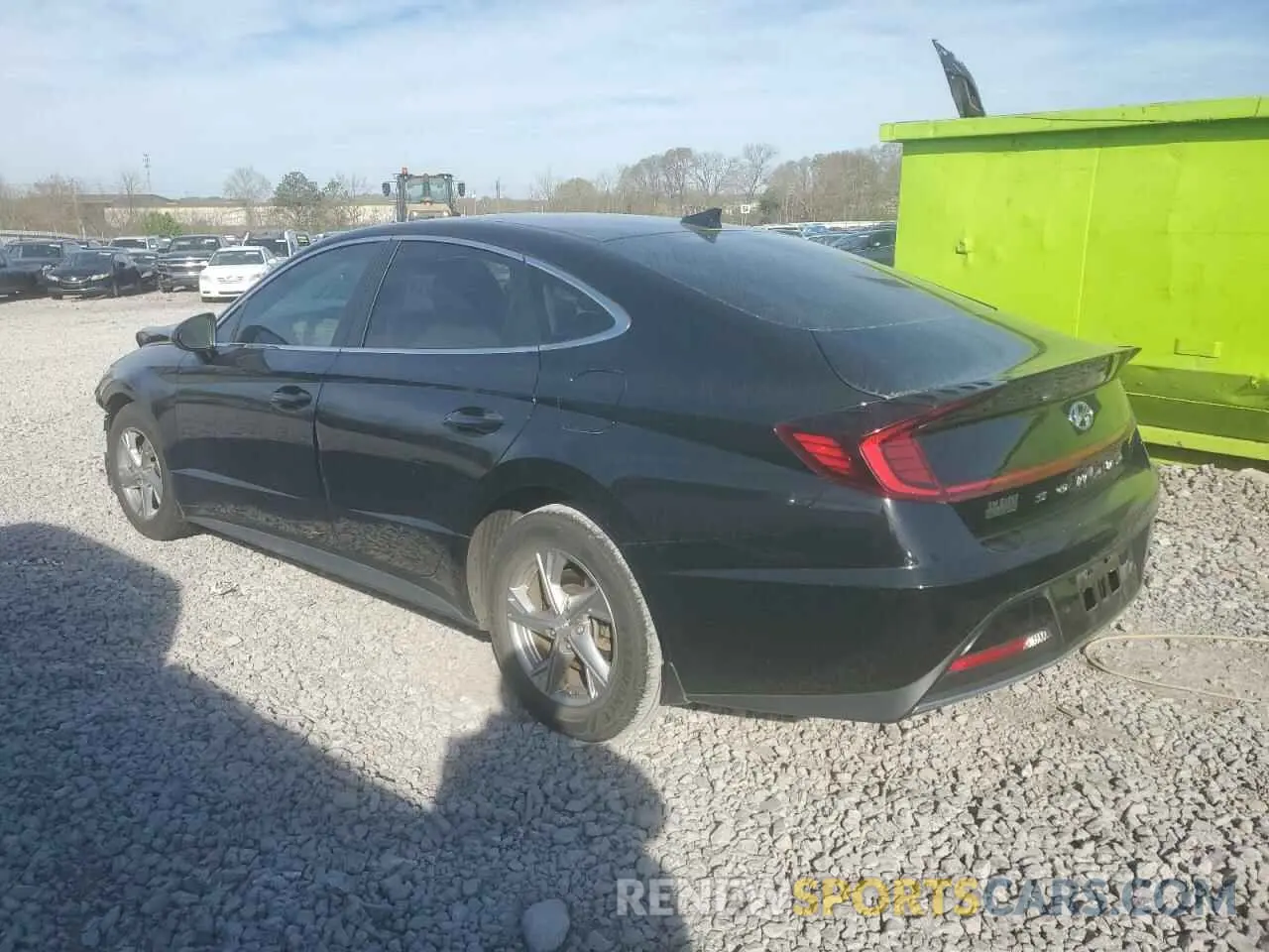 2 Photograph of a damaged car 5NPEG4JAXMH119831 HYUNDAI SONATA 2021