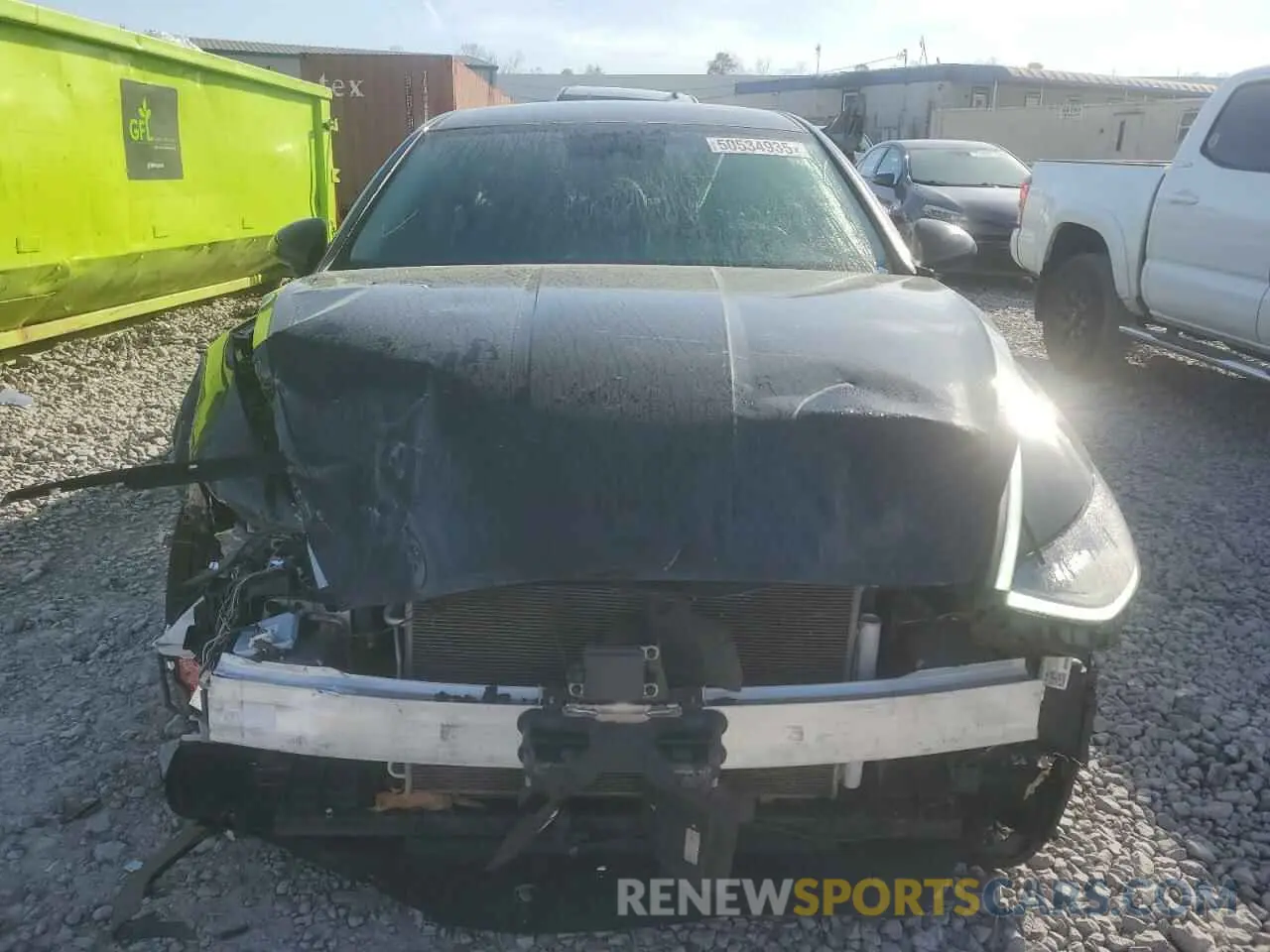 5 Photograph of a damaged car 5NPEG4JAXMH119831 HYUNDAI SONATA 2021