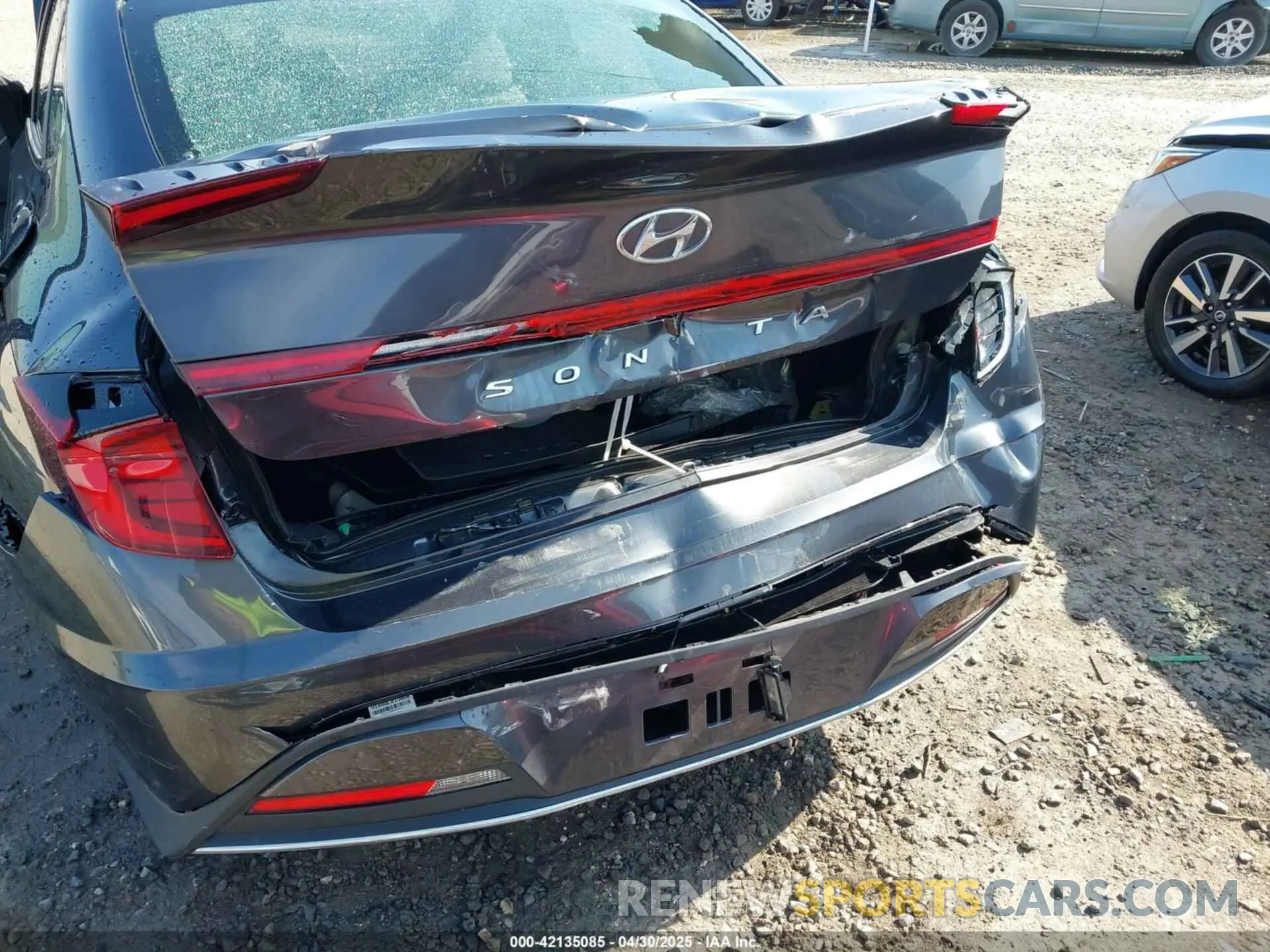 6 Фотография поврежденного автомобиля 5NPEG4JAXMH124446 HYUNDAI SONATA 2021