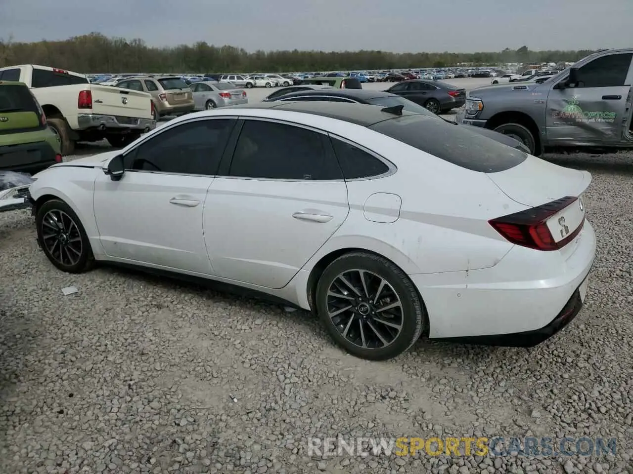 2 Photograph of a damaged car 5NPEH4J20MH075327 HYUNDAI SONATA 2021