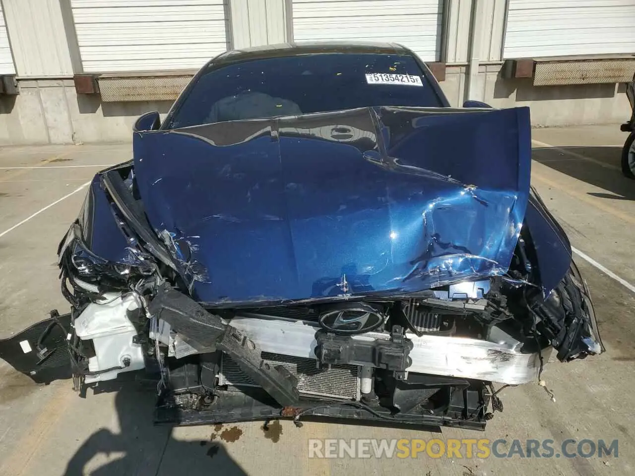 5 Photograph of a damaged car 5NPEH4J20MH096825 HYUNDAI SONATA 2021