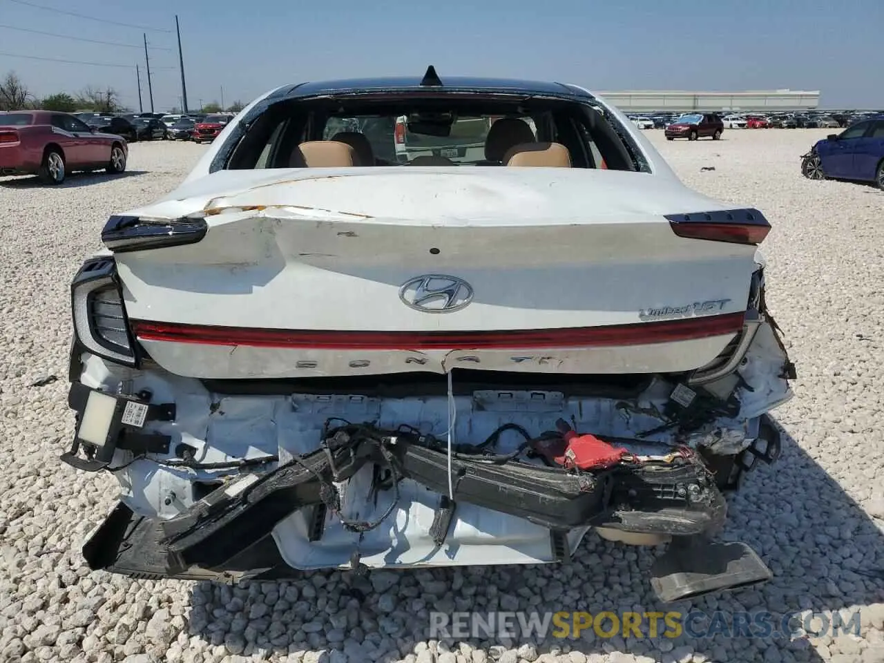 6 Фотография поврежденного автомобиля 5NPEH4J20MH097070 HYUNDAI SONATA 2021