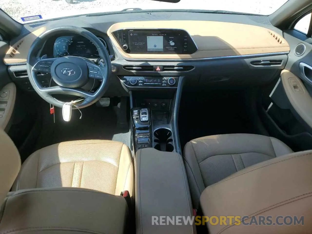 8 Фотография поврежденного автомобиля 5NPEH4J20MH097070 HYUNDAI SONATA 2021