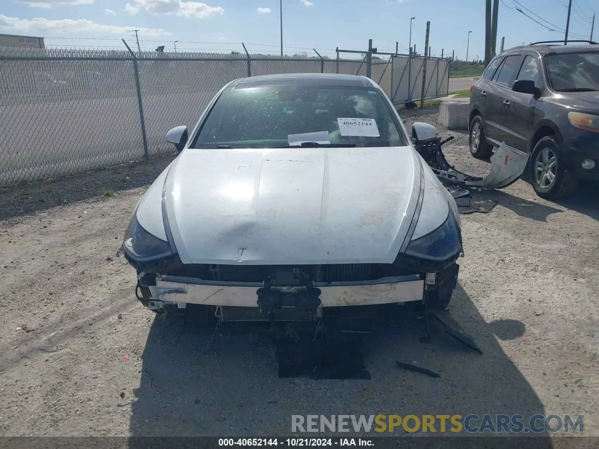 12 Фотография поврежденного автомобиля 5NPEH4J21MH101482 HYUNDAI SONATA 2021