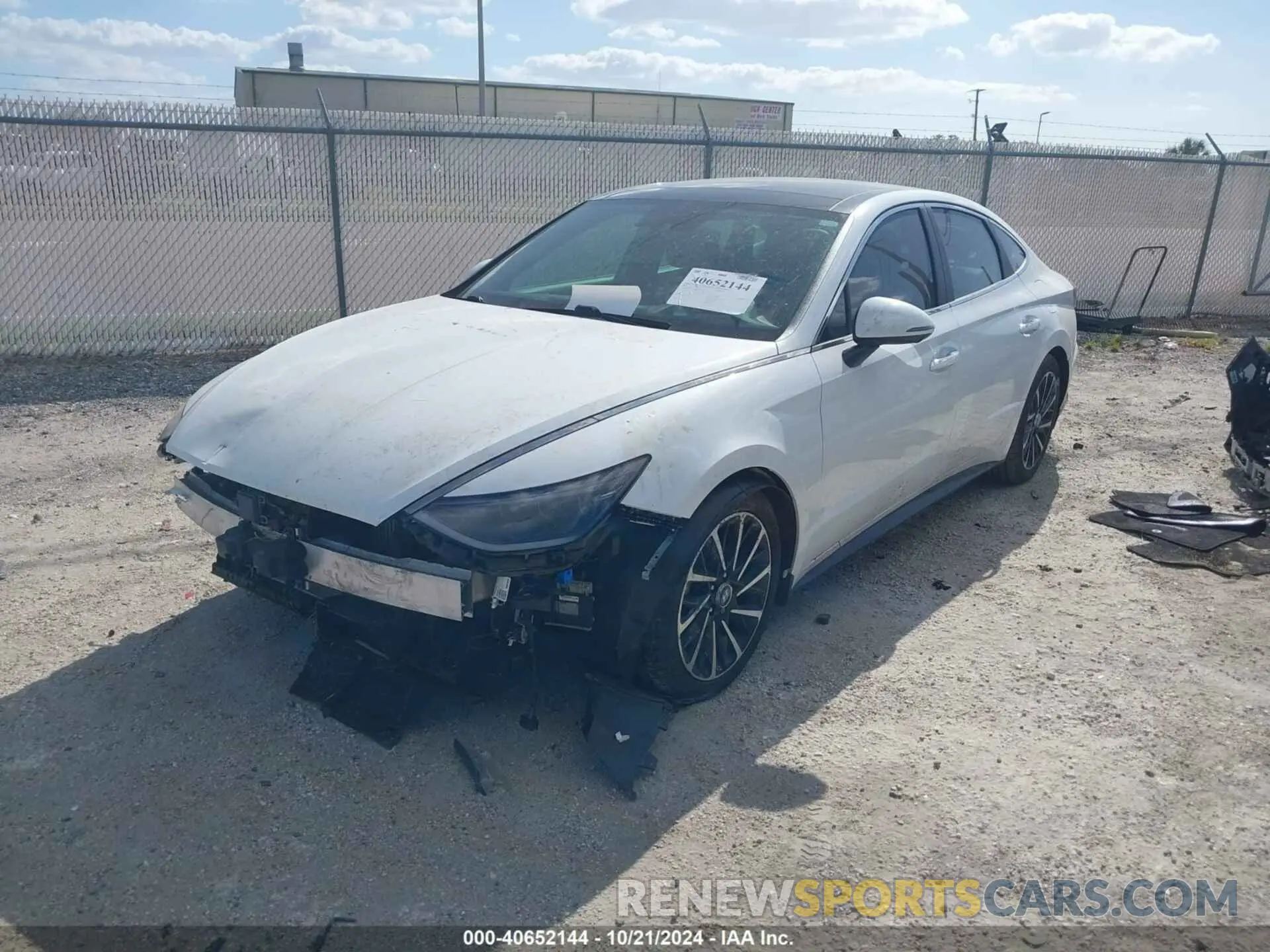 2 Фотография поврежденного автомобиля 5NPEH4J21MH101482 HYUNDAI SONATA 2021