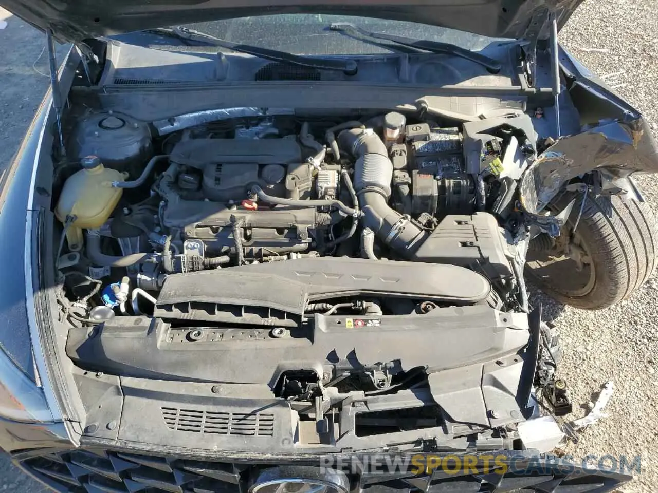 11 Photograph of a damaged car 5NPEH4J22MH101023 HYUNDAI SONATA 2021