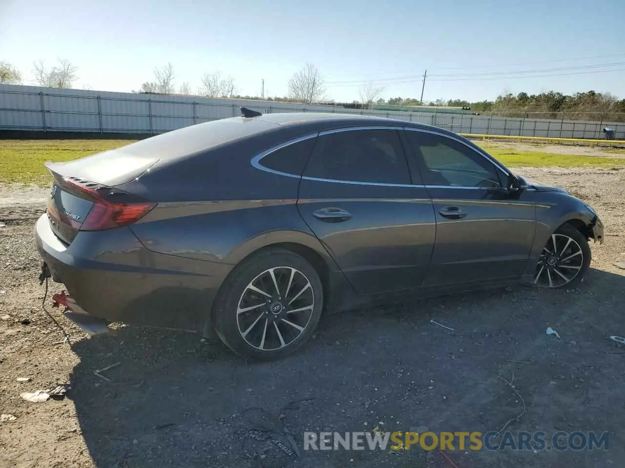 3 Photograph of a damaged car 5NPEH4J22MH101023 HYUNDAI SONATA 2021