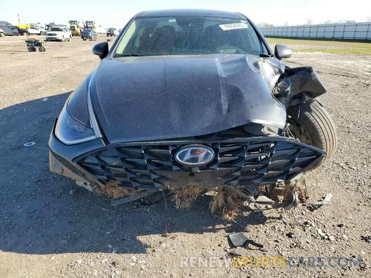 5 Photograph of a damaged car 5NPEH4J22MH101023 HYUNDAI SONATA 2021