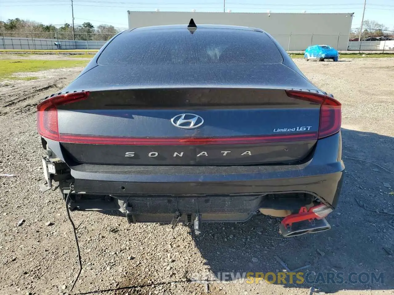 6 Photograph of a damaged car 5NPEH4J22MH101023 HYUNDAI SONATA 2021