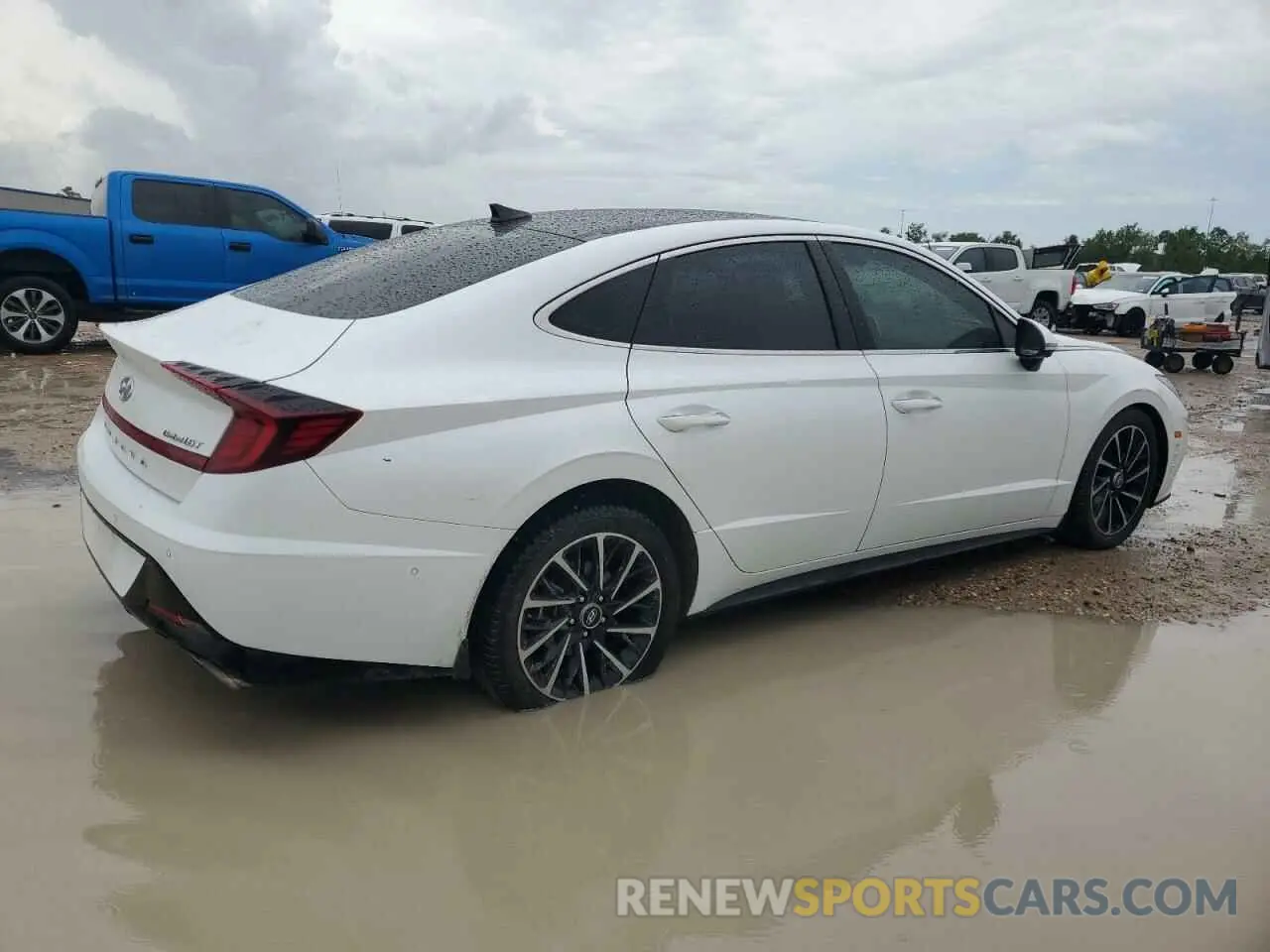 3 Фотография поврежденного автомобиля 5NPEH4J22MH101653 HYUNDAI SONATA 2021