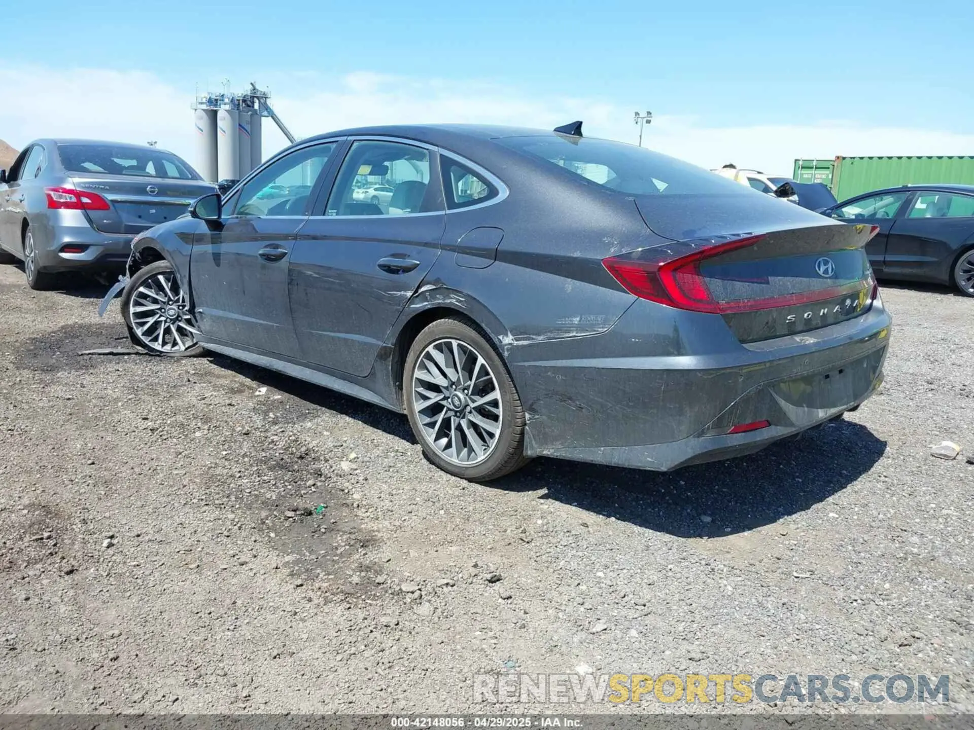 3 Photograph of a damaged car 5NPEH4J22MH105279 HYUNDAI SONATA 2021