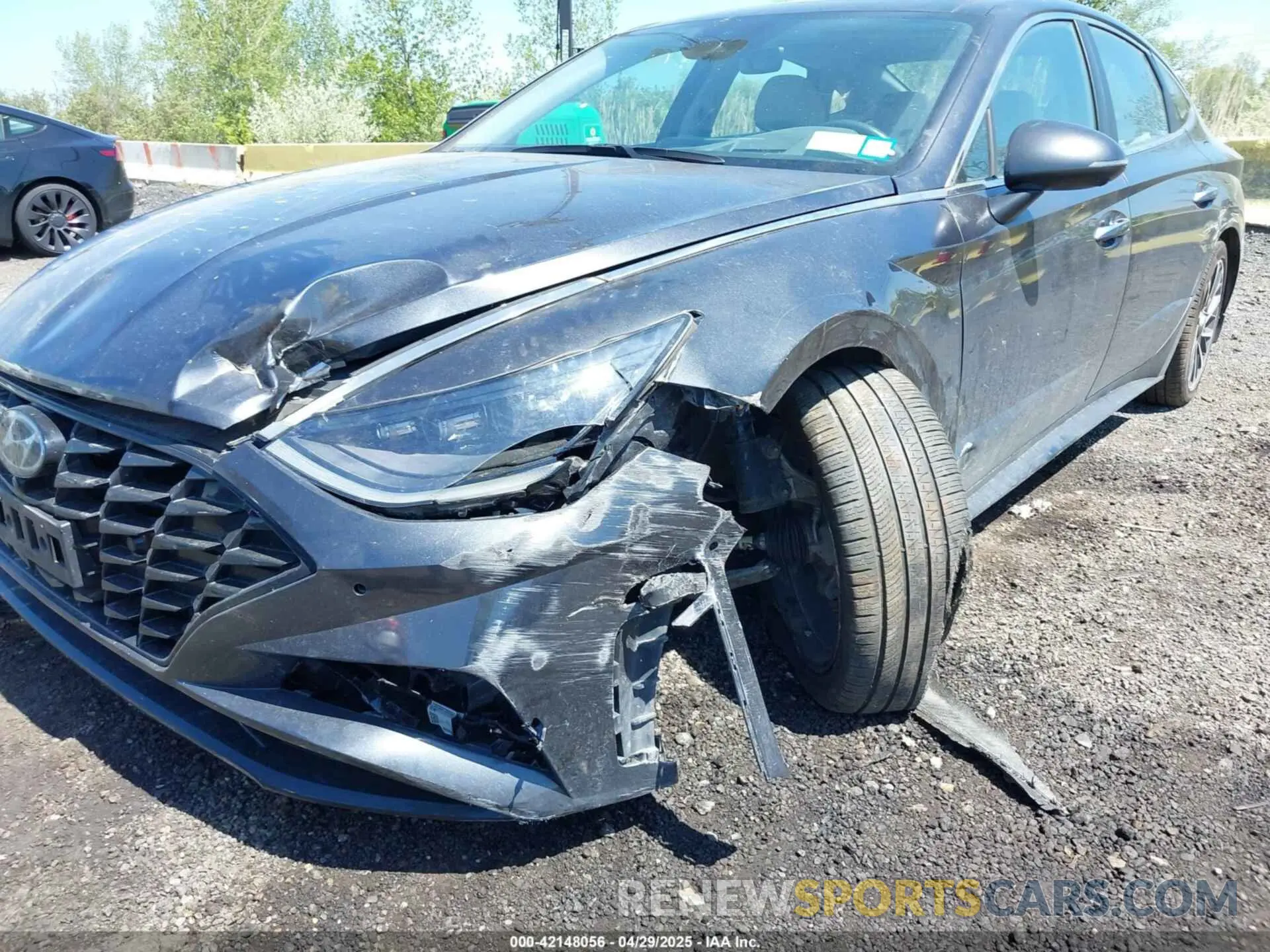 6 Photograph of a damaged car 5NPEH4J22MH105279 HYUNDAI SONATA 2021