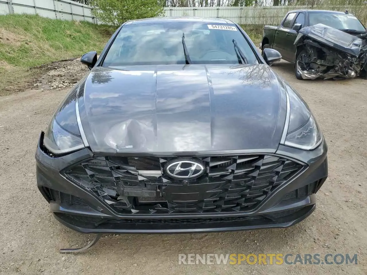 5 Photograph of a damaged car 5NPEH4J24MH088078 HYUNDAI SONATA 2021