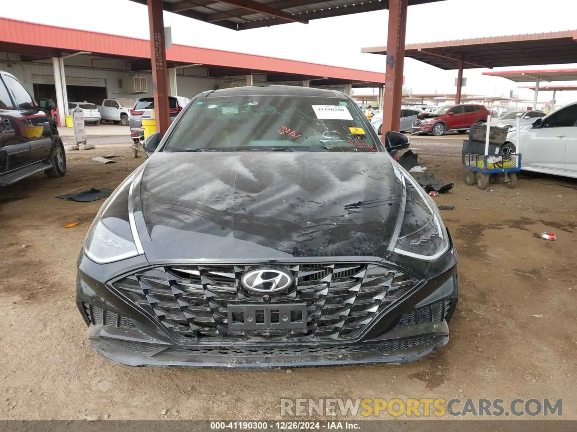 11 Photograph of a damaged car 5NPEH4J25MH069698 HYUNDAI SONATA 2021