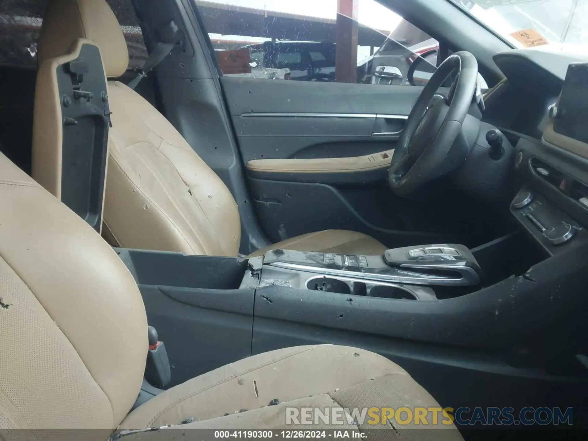 5 Photograph of a damaged car 5NPEH4J25MH069698 HYUNDAI SONATA 2021