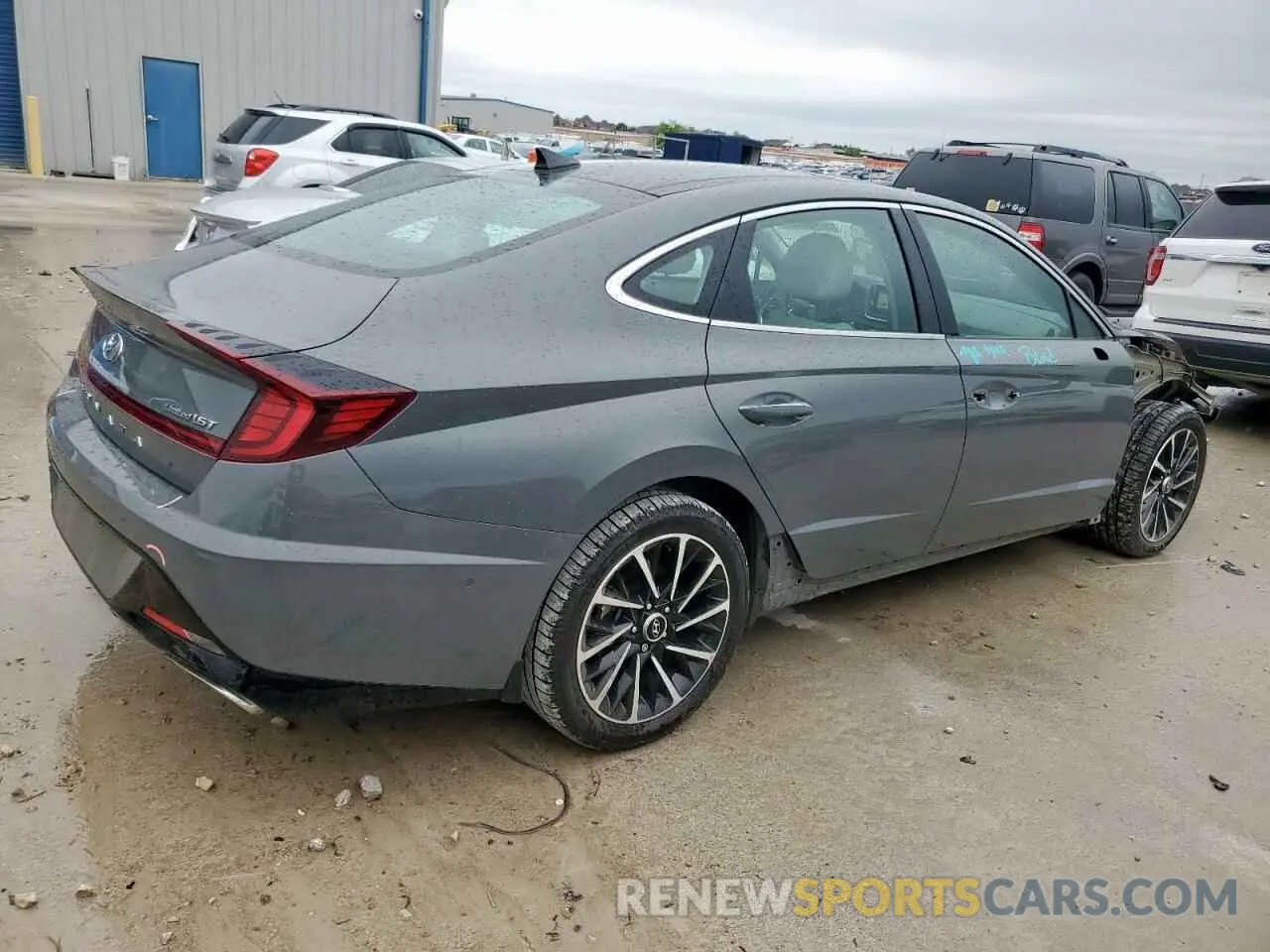 3 Photograph of a damaged car 5NPEH4J25MH091040 HYUNDAI SONATA 2021