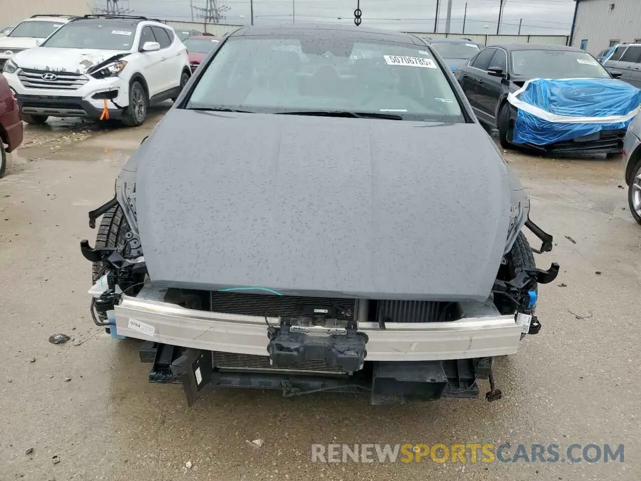 5 Photograph of a damaged car 5NPEH4J25MH091040 HYUNDAI SONATA 2021