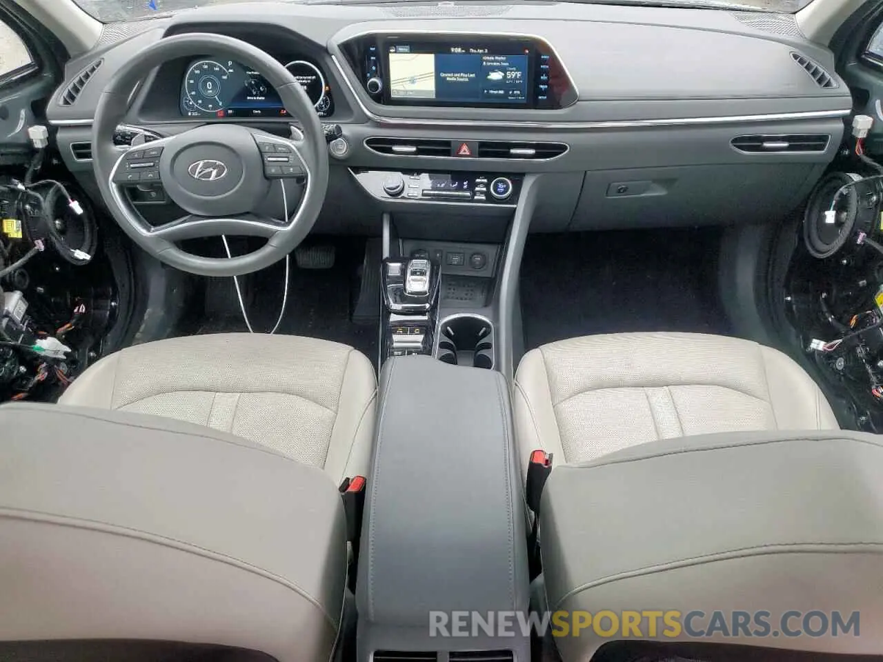8 Photograph of a damaged car 5NPEH4J25MH091040 HYUNDAI SONATA 2021