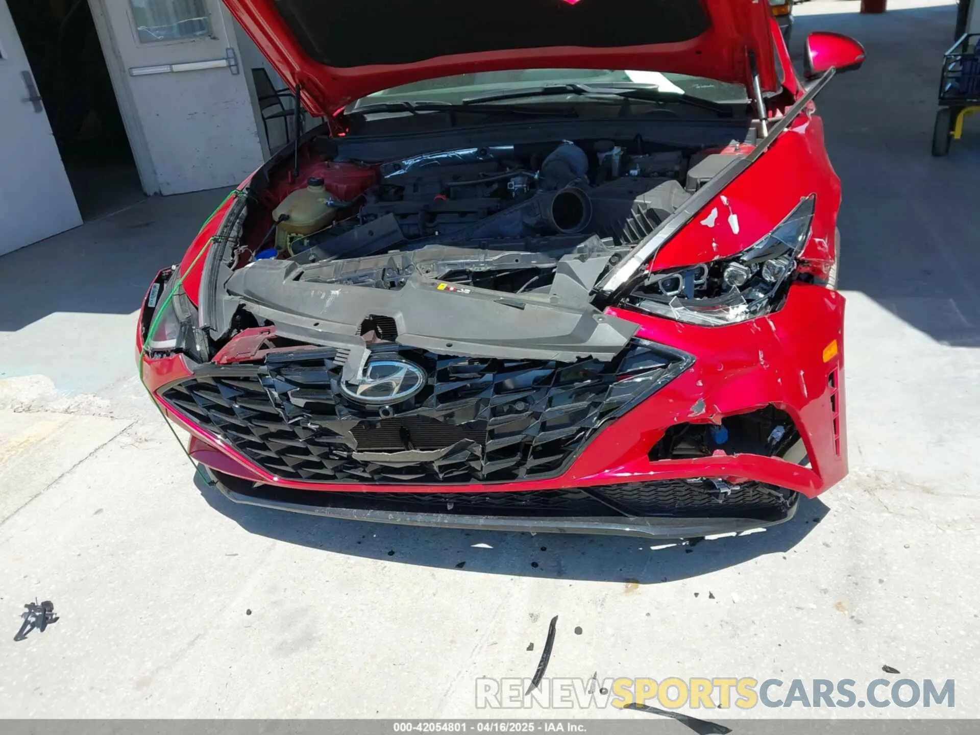 6 Фотография поврежденного автомобиля 5NPEH4J25MH110220 HYUNDAI SONATA 2021