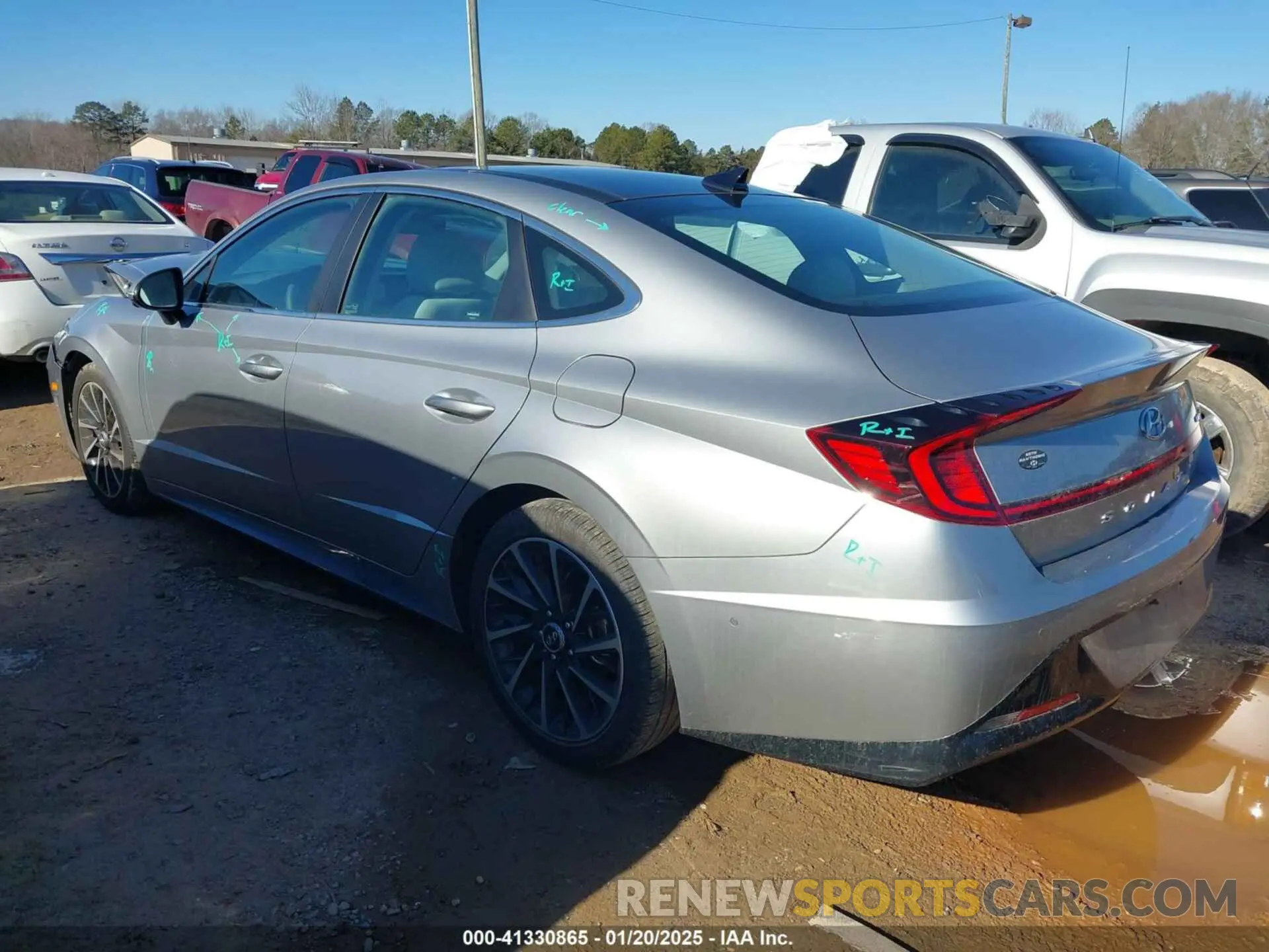 3 Фотография поврежденного автомобиля 5NPEH4J26MH066194 HYUNDAI SONATA 2021