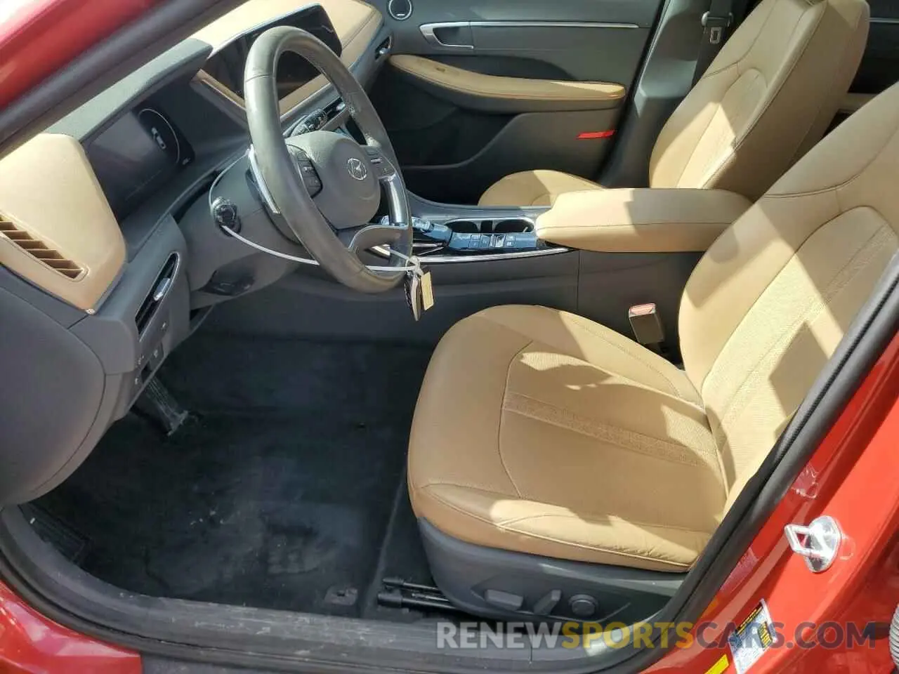7 Photograph of a damaged car 5NPEH4J26MH077955 HYUNDAI SONATA 2021