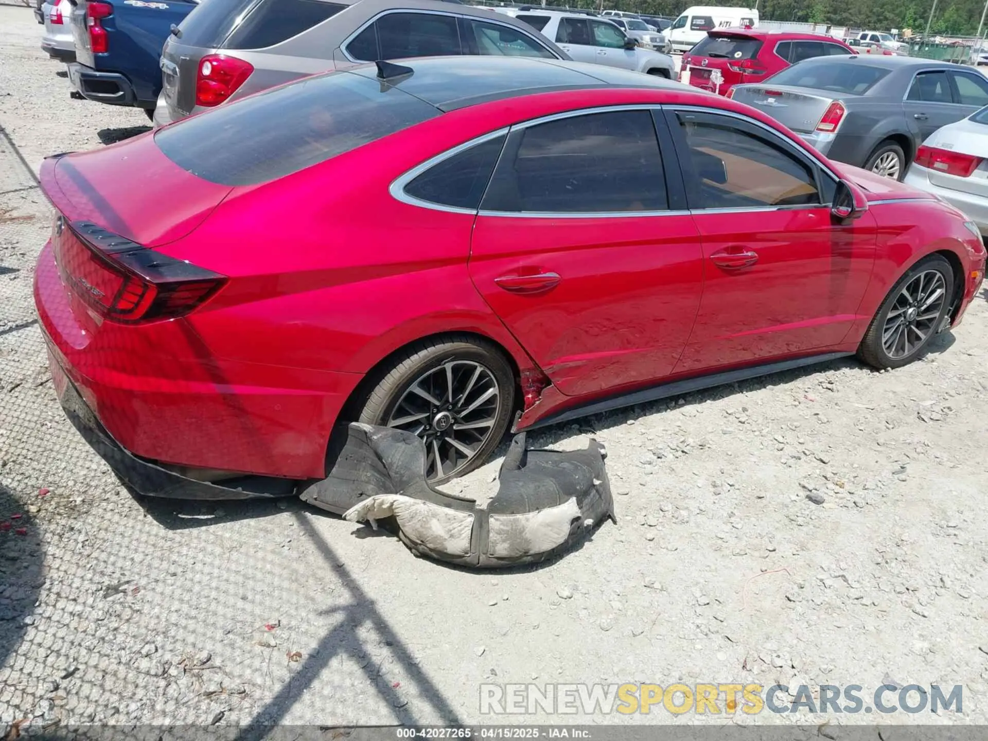 4 Фотография поврежденного автомобиля 5NPEH4J26MH083738 HYUNDAI SONATA 2021
