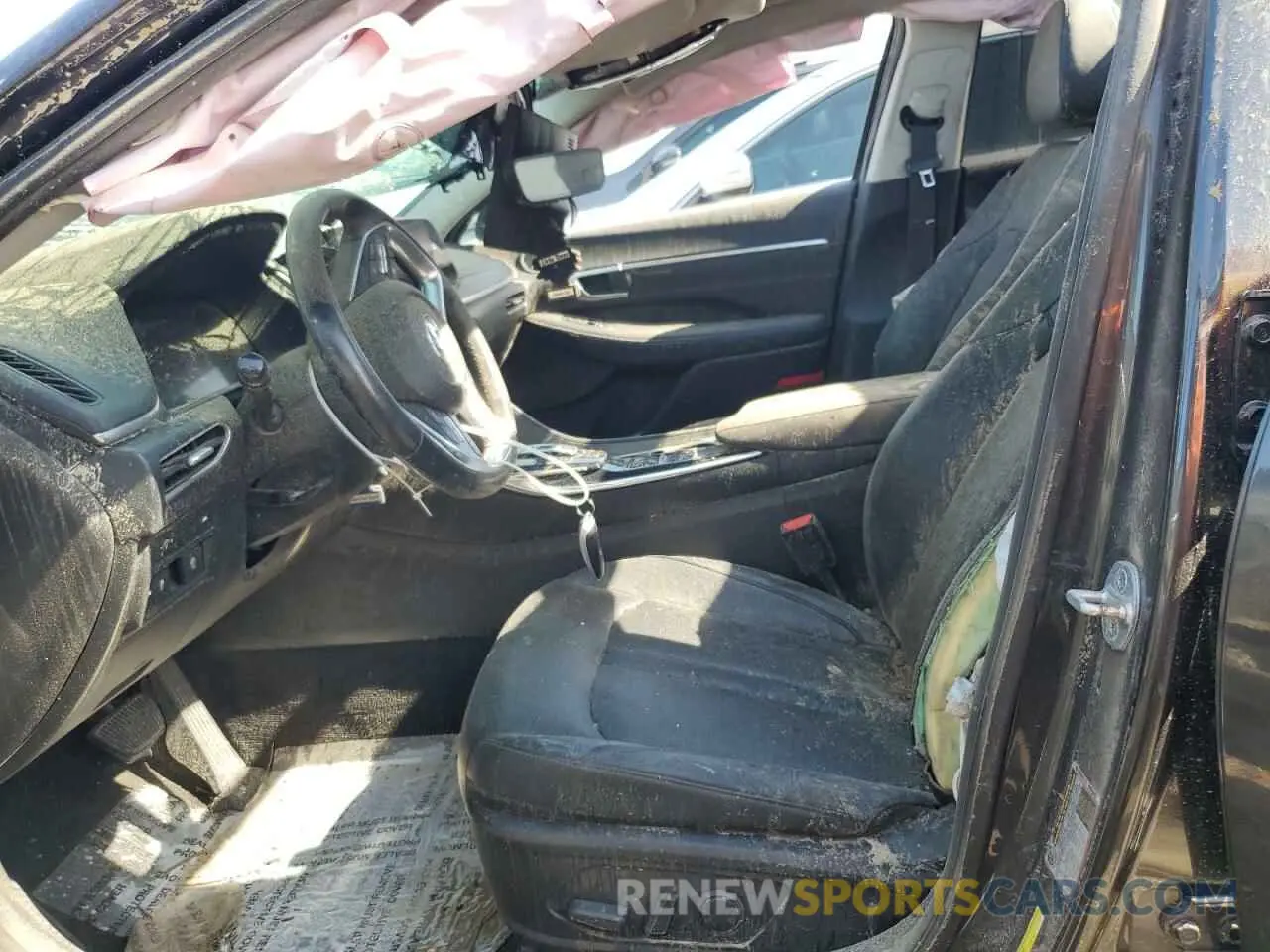 7 Фотография поврежденного автомобиля 5NPEH4J26MH130332 HYUNDAI SONATA 2021
