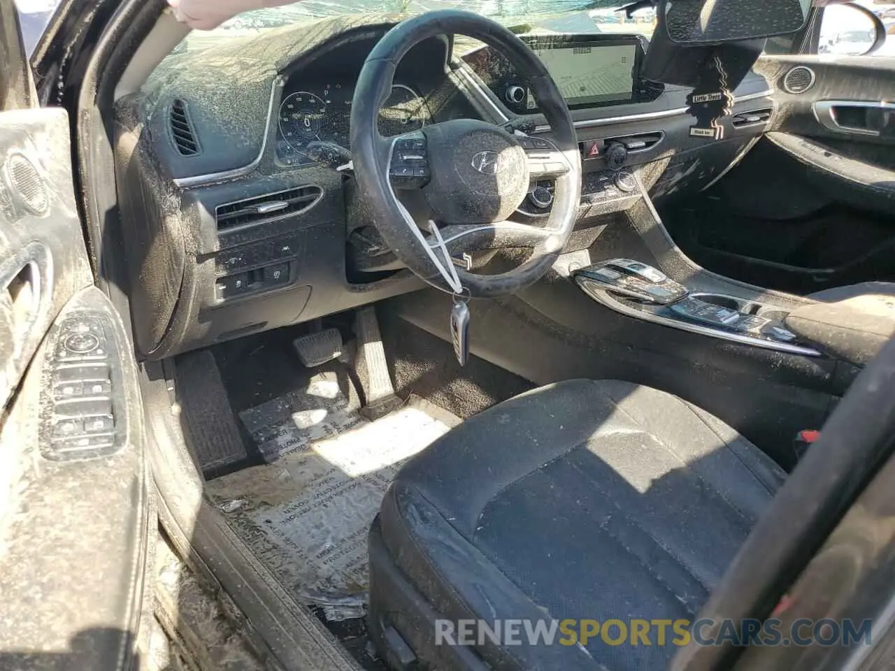 8 Фотография поврежденного автомобиля 5NPEH4J26MH130332 HYUNDAI SONATA 2021