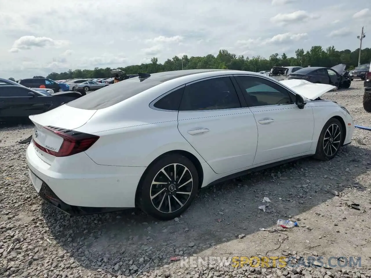 3 Photograph of a damaged car 5NPEH4J27MH076197 HYUNDAI SONATA 2021
