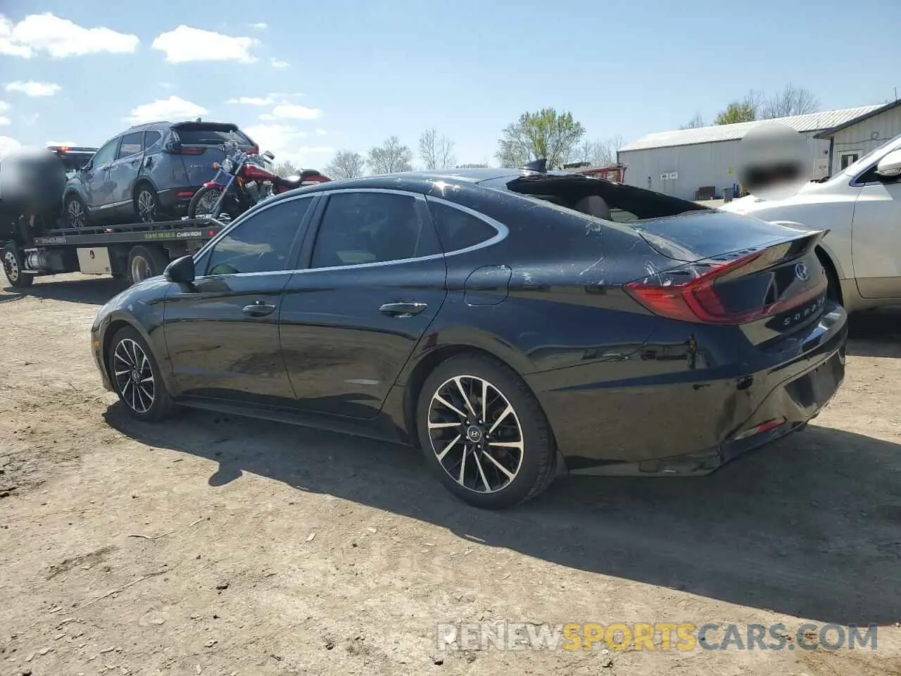 2 Фотография поврежденного автомобиля 5NPEH4J27MH089547 HYUNDAI SONATA 2021