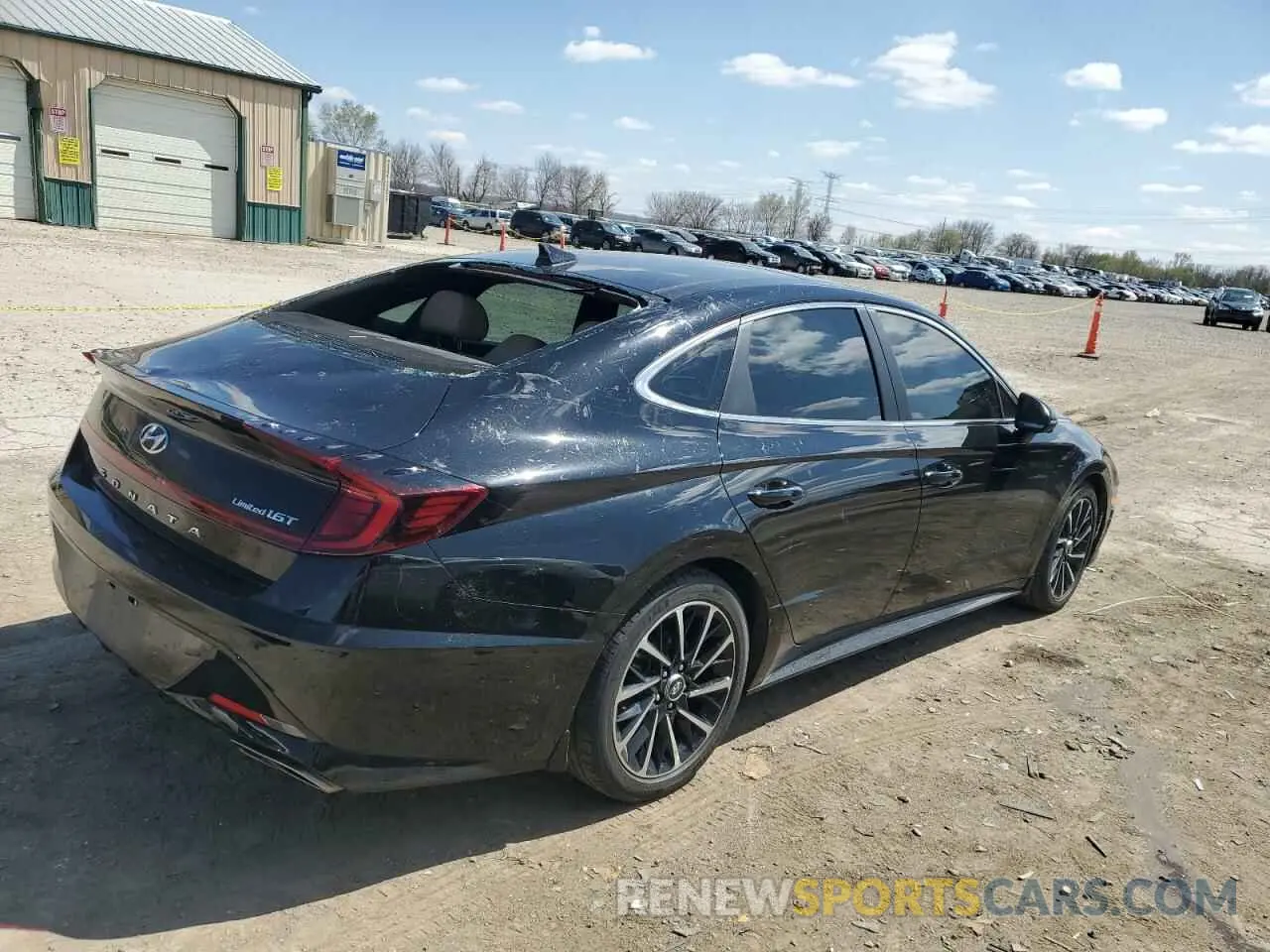 3 Фотография поврежденного автомобиля 5NPEH4J27MH089547 HYUNDAI SONATA 2021