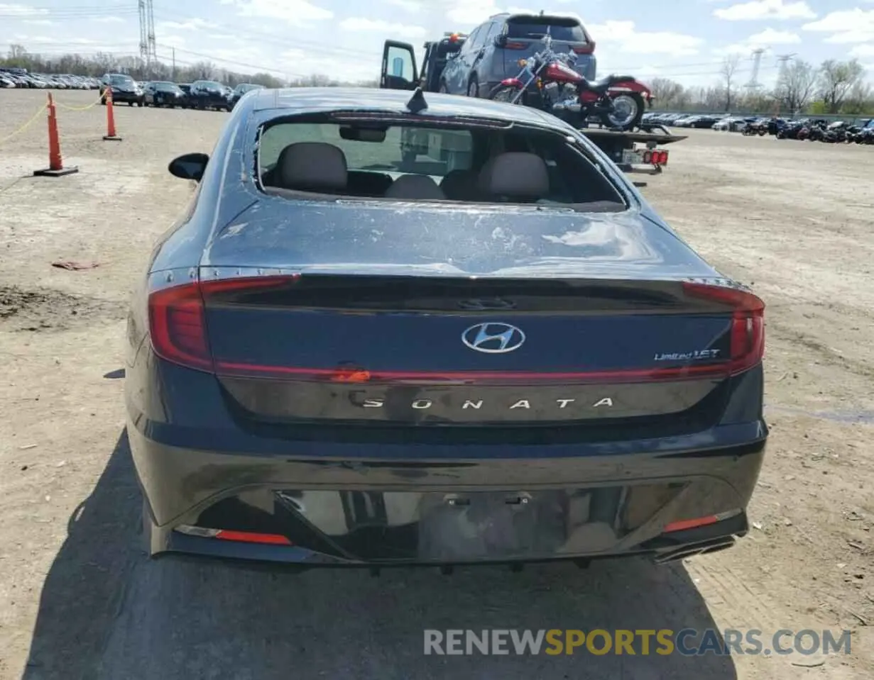6 Фотография поврежденного автомобиля 5NPEH4J27MH089547 HYUNDAI SONATA 2021