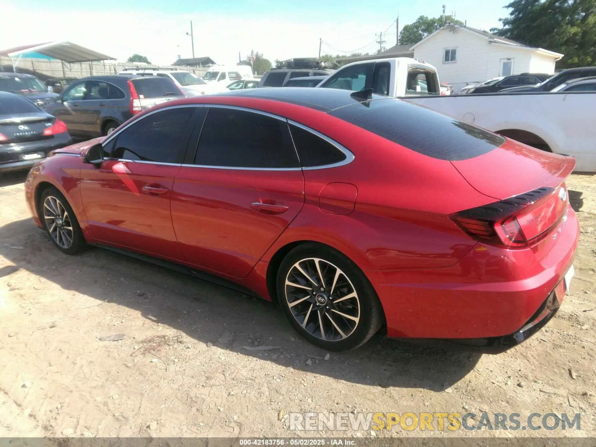 3 Photograph of a damaged car 5NPEH4J27MH100465 HYUNDAI SONATA 2021