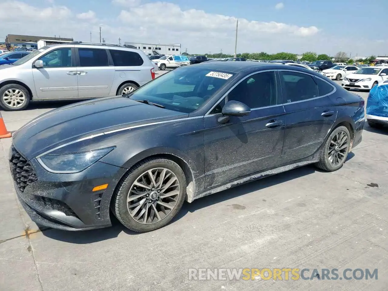1 Фотография поврежденного автомобиля 5NPEH4J27MH118786 HYUNDAI SONATA 2021