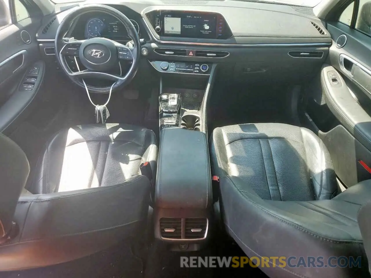 8 Фотография поврежденного автомобиля 5NPEH4J27MH118786 HYUNDAI SONATA 2021