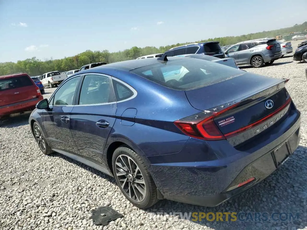 2 Фотография поврежденного автомобиля 5NPEH4J28MH088889 HYUNDAI SONATA 2021