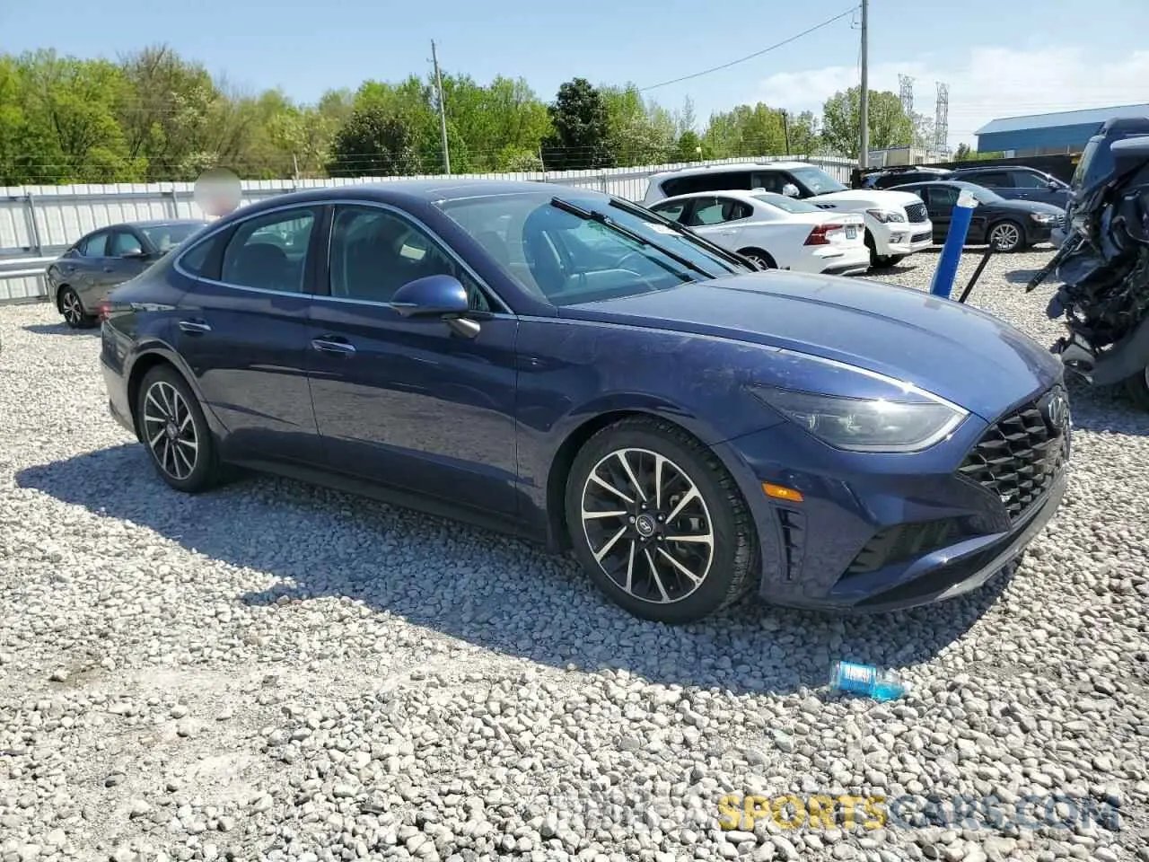 4 Фотография поврежденного автомобиля 5NPEH4J28MH088889 HYUNDAI SONATA 2021