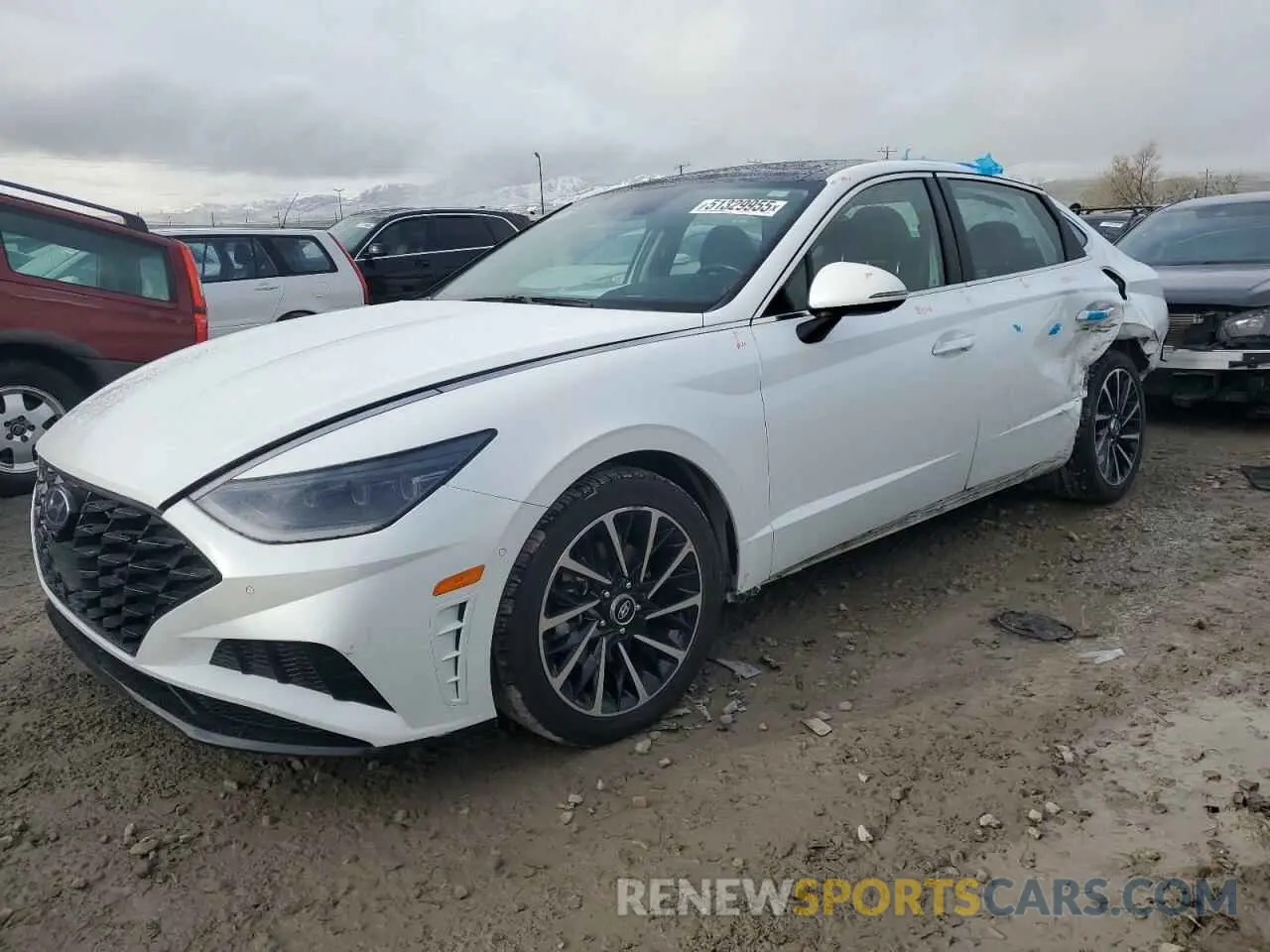 1 Фотография поврежденного автомобиля 5NPEH4J29MH082129 HYUNDAI SONATA 2021