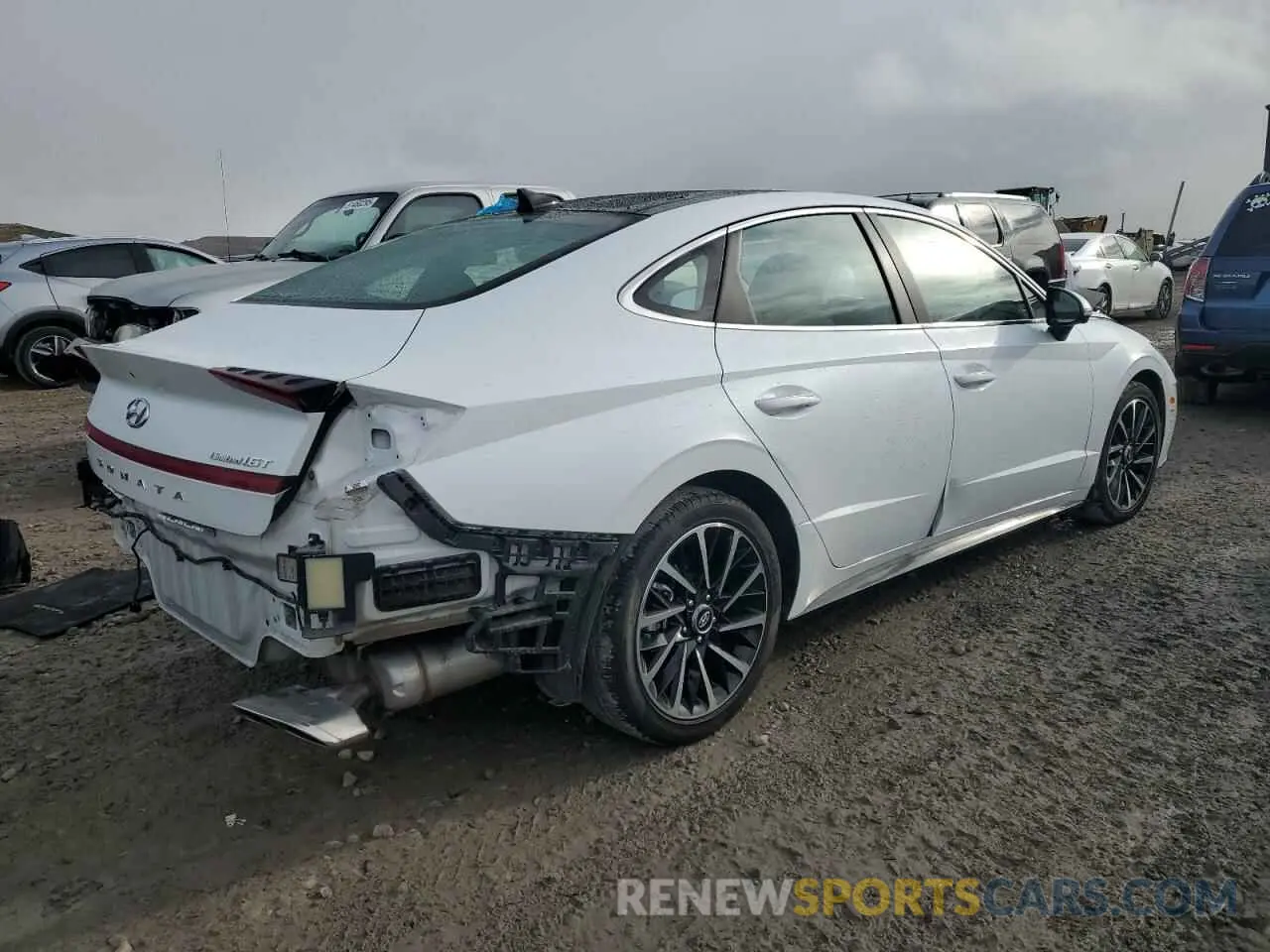 3 Фотография поврежденного автомобиля 5NPEH4J29MH082129 HYUNDAI SONATA 2021