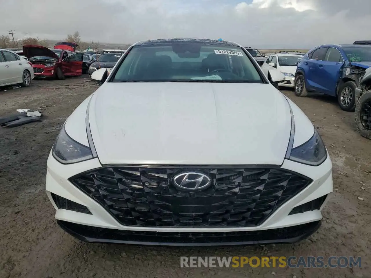 5 Фотография поврежденного автомобиля 5NPEH4J29MH082129 HYUNDAI SONATA 2021