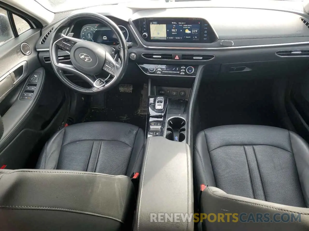 8 Фотография поврежденного автомобиля 5NPEH4J29MH082129 HYUNDAI SONATA 2021